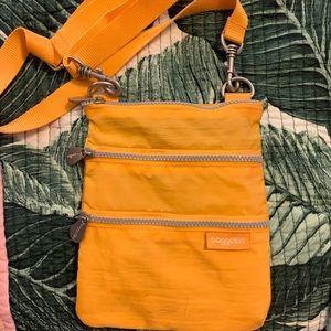 Orange sling bag